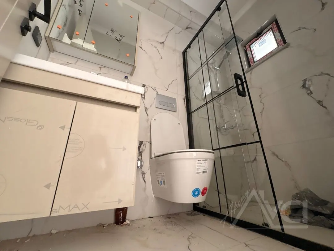 AVCI’DAN GÜRE’DE 3+1 TERASLI ORTAK HAVUZLU İKİZ VİLLA