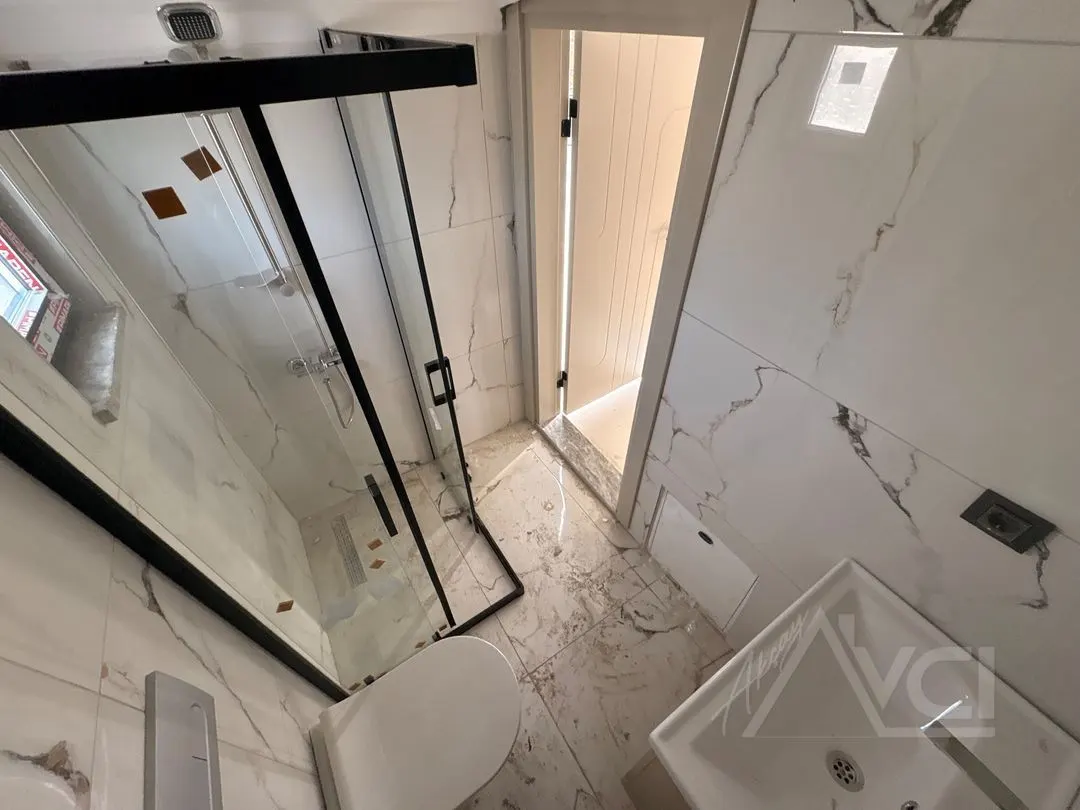 AVCI’DAN GÜRE’DE 3+1 TERASLI ORTAK HAVUZLU İKİZ VİLLA