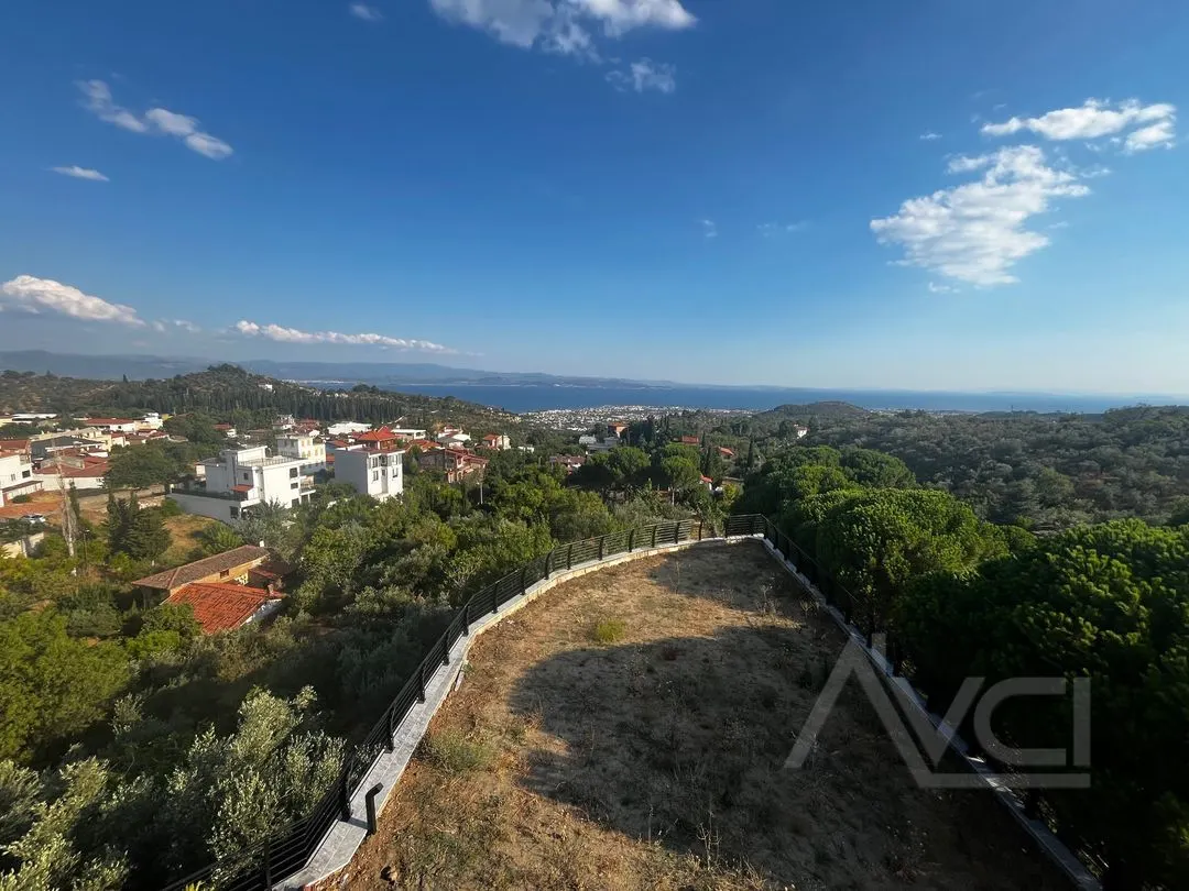 AVCI’DAN FUL DENİZ MANZARALI 2+1 TERASLI/BAHÇELİ TAŞ DAİRE 2 KATLI