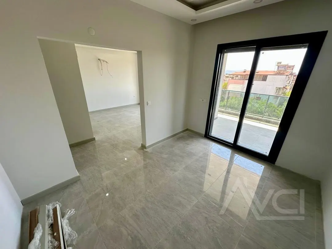 AVCI’DAN 7+1 SAUNA DENİZ MANZARASI KAPALI OTOPARK YOL ALTI!