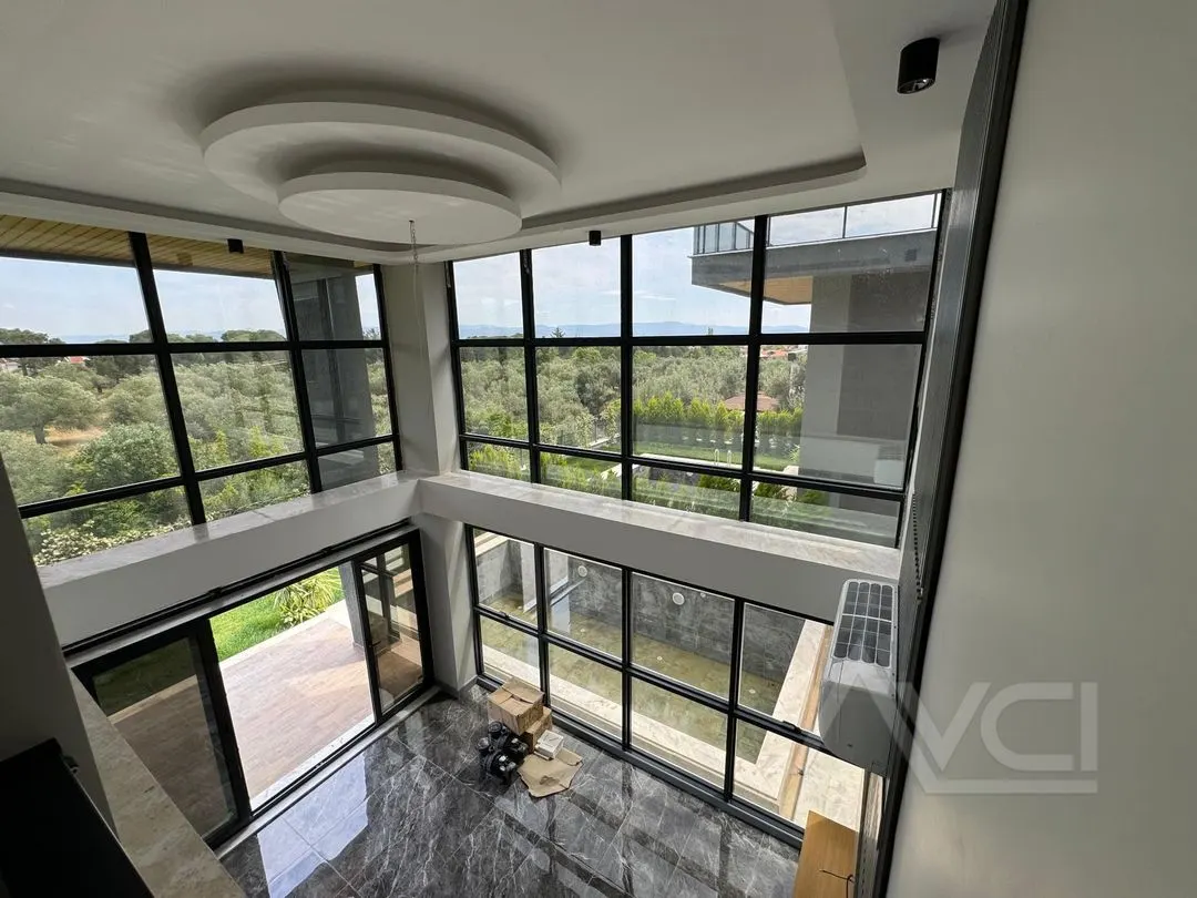 AVCI’DAN 4+1 GİRİŞ ODA HAVUZ GÜVENLİK DENİZ MANZARALI LOFT VİLLA