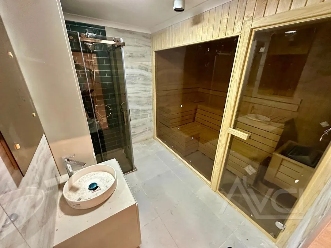 AVCI’DAN 7+1 SAUNA DENİZ MANZARASI KAPALI OTOPARK YOL ALTI!