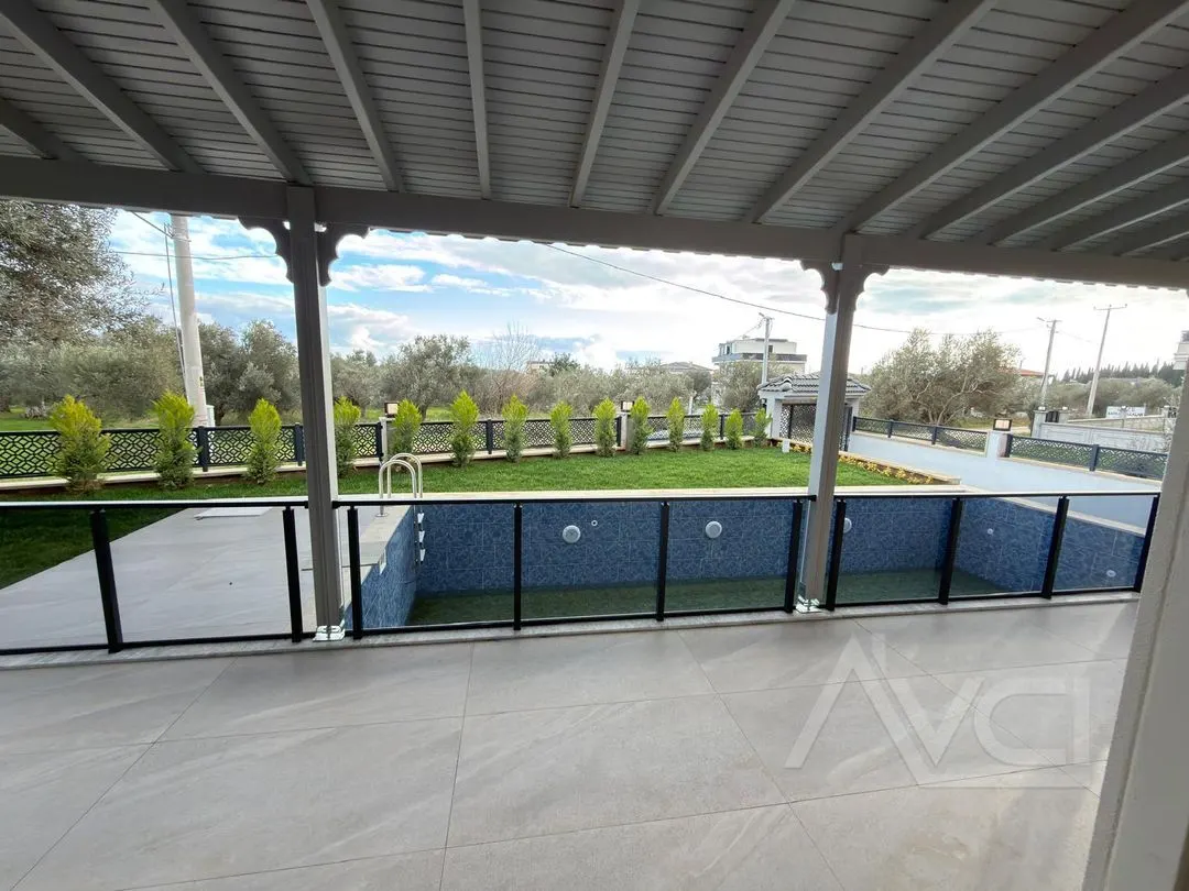 AVCI’DAN 400M2 ARSA GİRİŞ ODA AYRI MUTFAK HAVUZLU 100M2 TABANLI